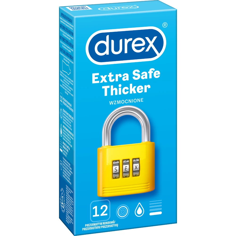 „Durex Extra Safe A12“ prezervatyvai