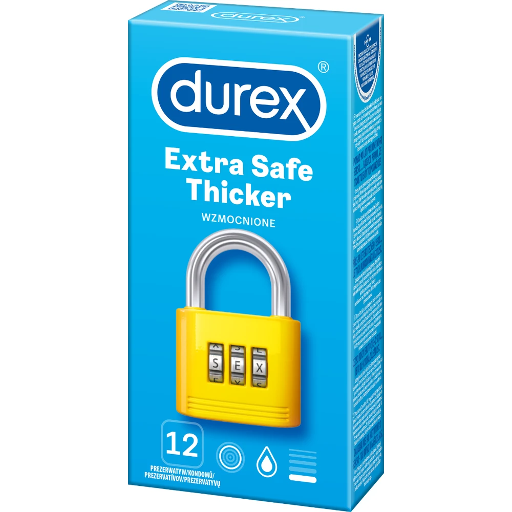 „Durex Extra Safe A12“ prezervatyvai