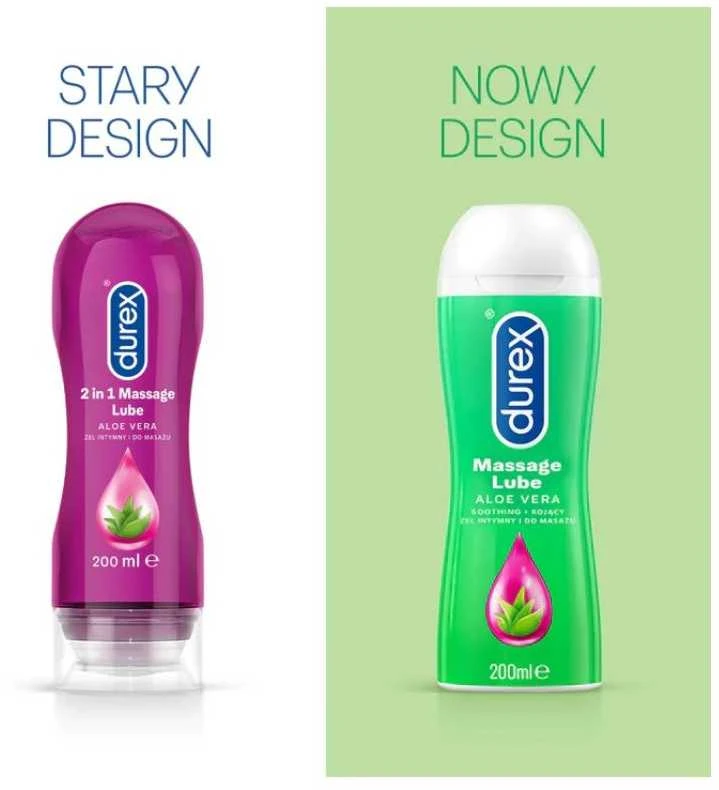 Lubrikantas "Play 2in1 Aloe Vera" Durex 200 ml.