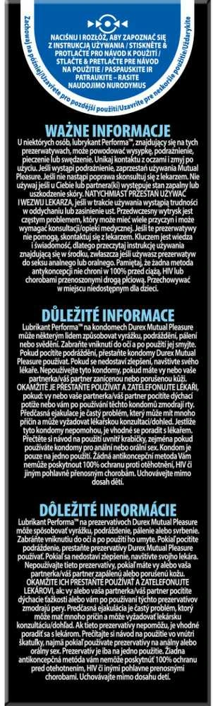 „Durex Mutual Pleasure“ prezervatyvai 10 vnt.