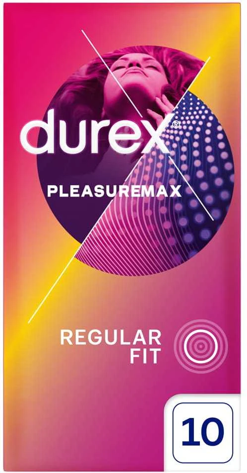 Durex Pleasuremax prezervatyvai 10vnt
