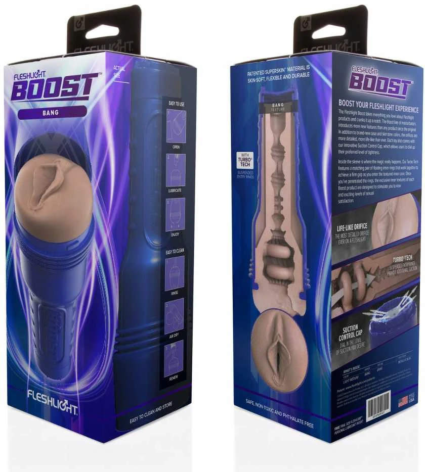 Fleshlight „Boost Bang Light Medium“.