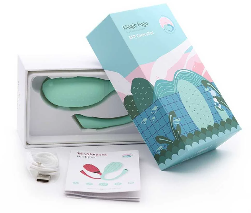 Magic Motion - Fugu Smart Wearable Vibrator Žalias