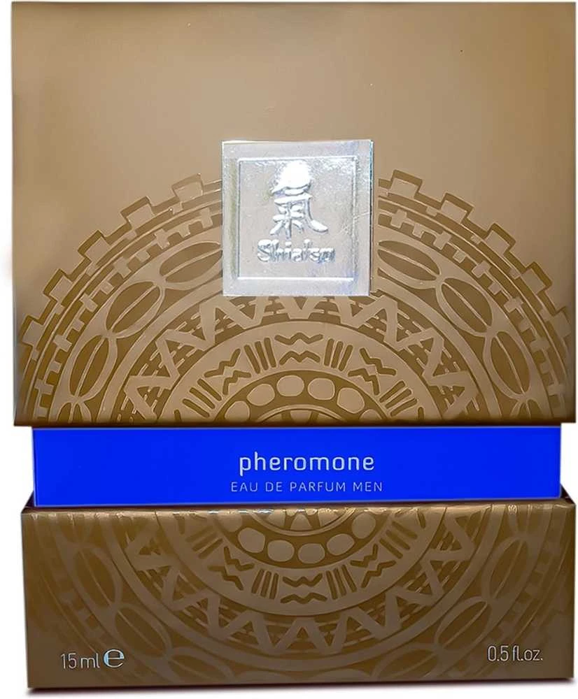 HOT SHIATSU Pheromon Fragrance vyriškas tamsiai mėlynas 15 ml