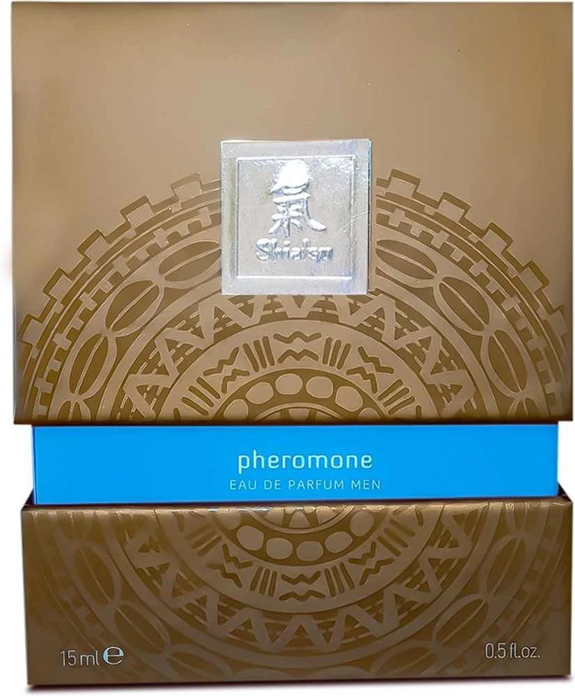 HOT SHIATSU Pheromon Fragrance vyriškas šviesiai mėlynas 15 ml