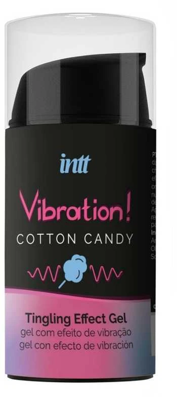 Intt VIBRATION COTTON CANDY, LIQUID VIBRATOR - 15 ml