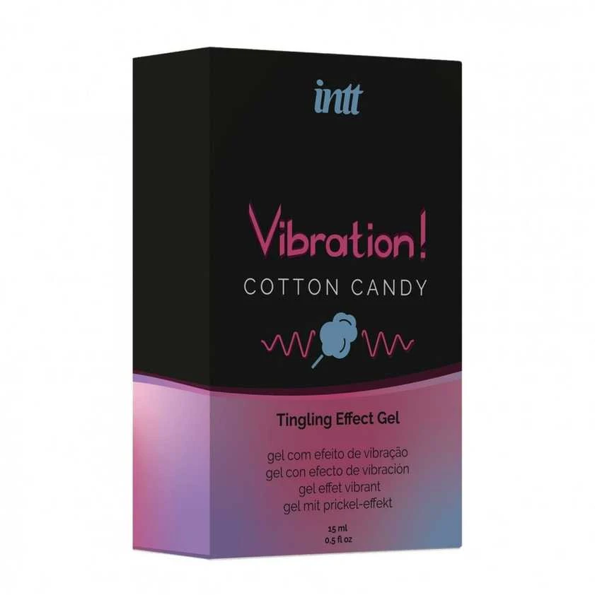 Intt VIBRATION COTTON CANDY, LIQUID VIBRATOR - 15 ml