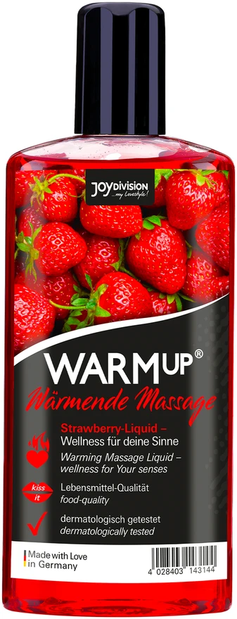 Joydivision WARMup Braškių skonio muilas 150 ml