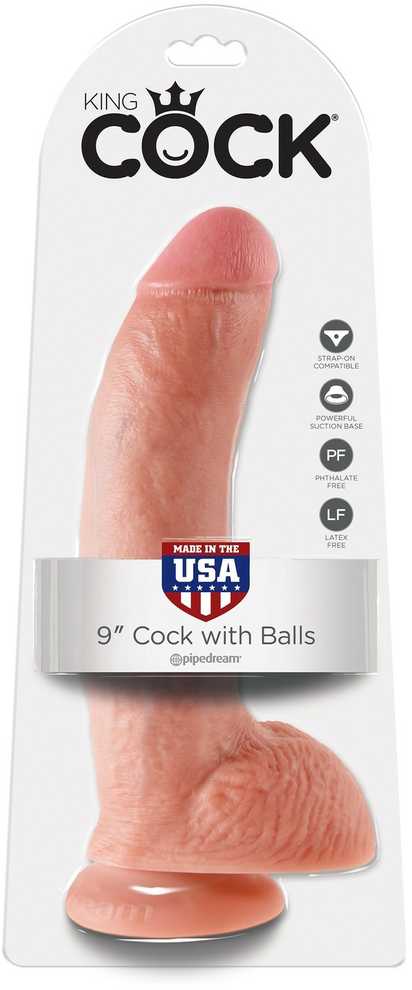 King Cock KC 9" varpos su kamuoliukais šviesa