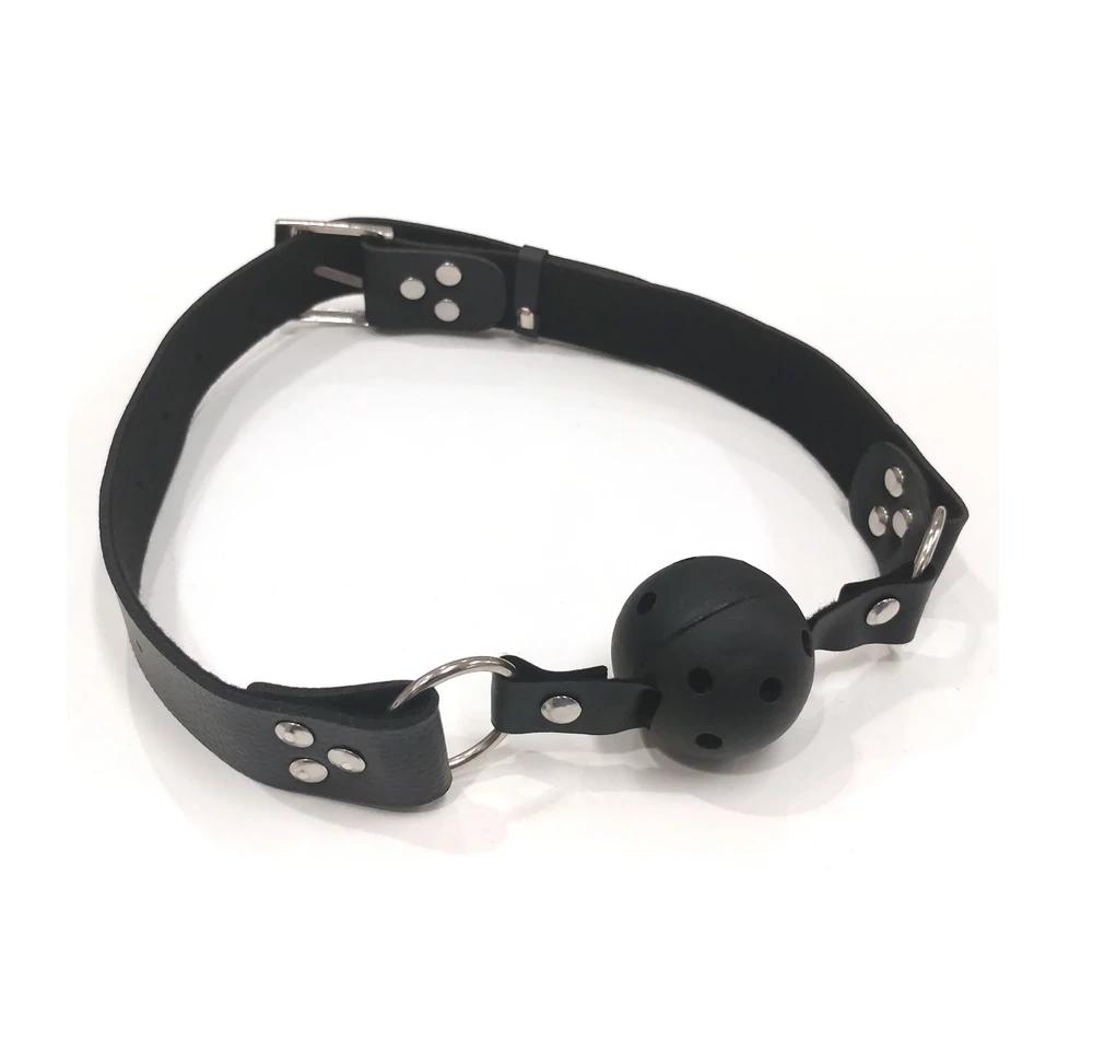 Pipedream FFSLE Kvėpuojantis Ball Gag Blac