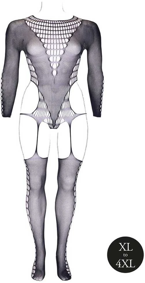 Shots Le Désir Kalyke XXIII - Kojinės su Turtleneck Juodas OSX