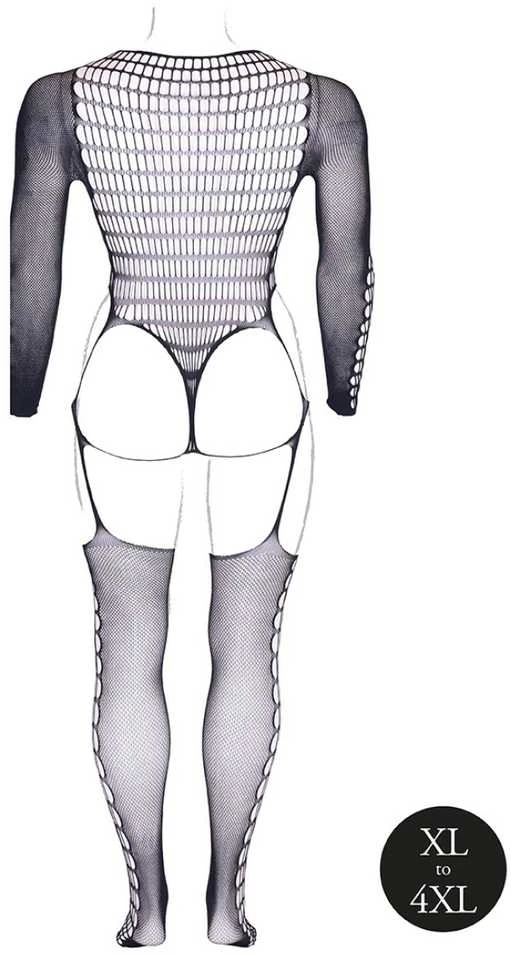 Shots Le Désir Kalyke XXIII - Kojinės su Turtleneck Juodas OSX