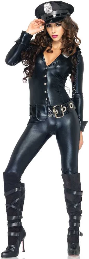 Leg Avenue Europe Leg Avenue policininkės kostiumas Pareigūnė Payne Catsuit S