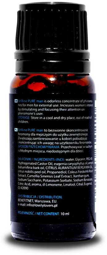 <p>Lovely Lovers BeMINE Pure for Man 10 ml</p>