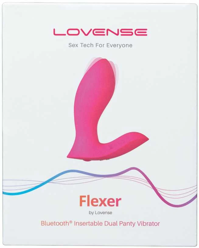 Lovense - Flexer įdedamas dvigubas kelnaičių vibratorius