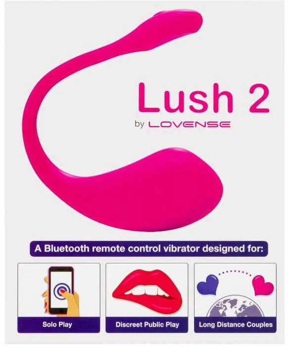 Lovense – Lush 2 nešiojamas kulkos vibratorius