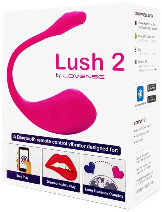 Lovense – Lush 2 nešiojamas kulkos vibratorius