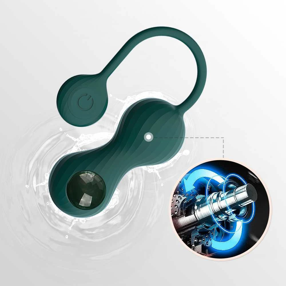 Magic Motion - Crystal Duo Smart Kegel vibratorius su svorio rinkiniu