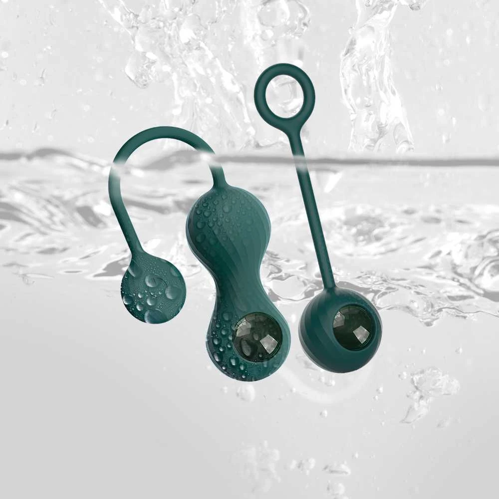 Magic Motion - Crystal Duo Smart Kegel vibratorius su svorio rinkiniu