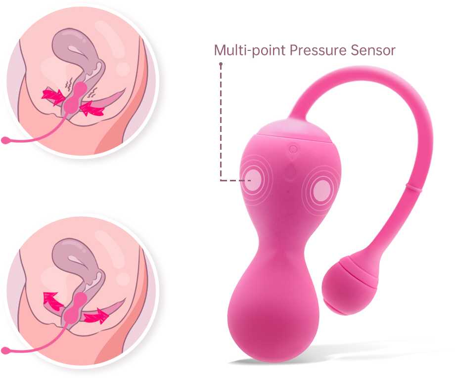 Magic Motion Magic Motion - Smart Kegel Master Balls Rožinė