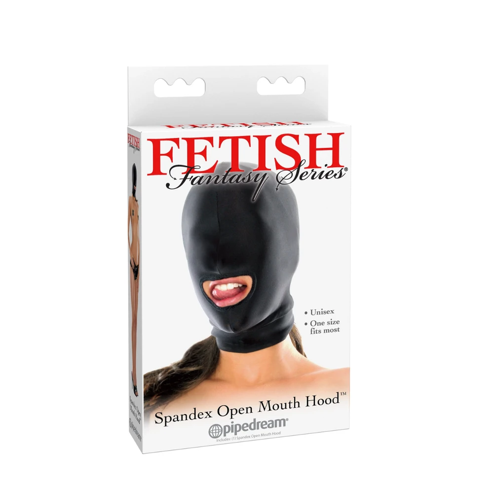 Pipedream FFS spandex atviros burnos gaubtas