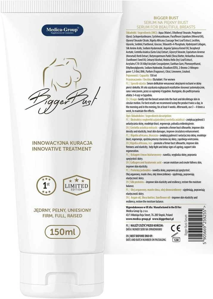 Medica MEDICA-GROUP_Bigger Bust gelis krūtims didinti ir stangrinti 150ml
