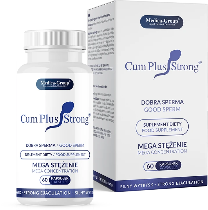 Medica Group MEDICA-GROUP_Cum Plus Strong geros spermos kapsulės Maisto papildas 60 vnt.