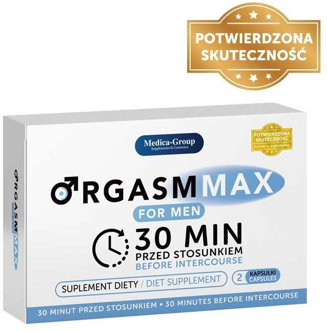 Medica Group Orgasm Max For Men maisto papildas greitai ir ilgai erekcijai 2 kapsulės