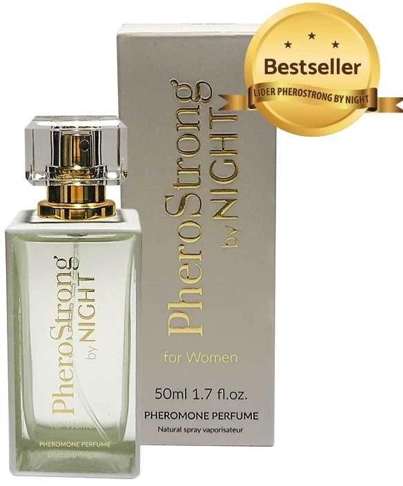 Pherostrong By Night For Women Feromoniniai kvepalai su feromonais moterims purškiamas 50 ml