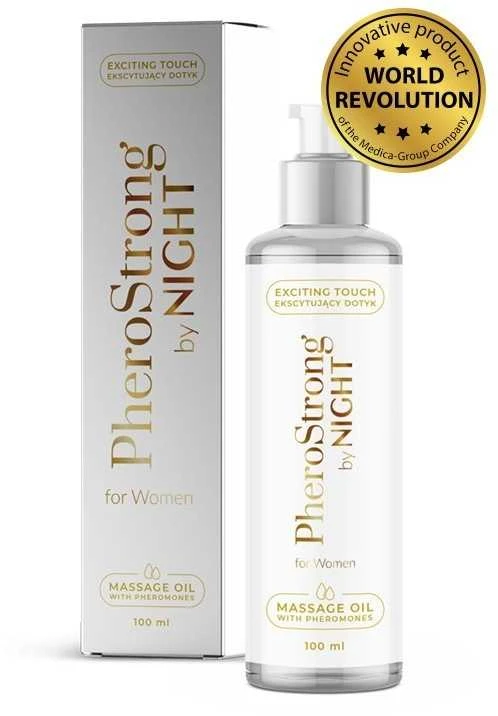 PHEROSTRONG – MASAŽINIS ALIEJUS NAKTIS MOTERIAMS 100 ML