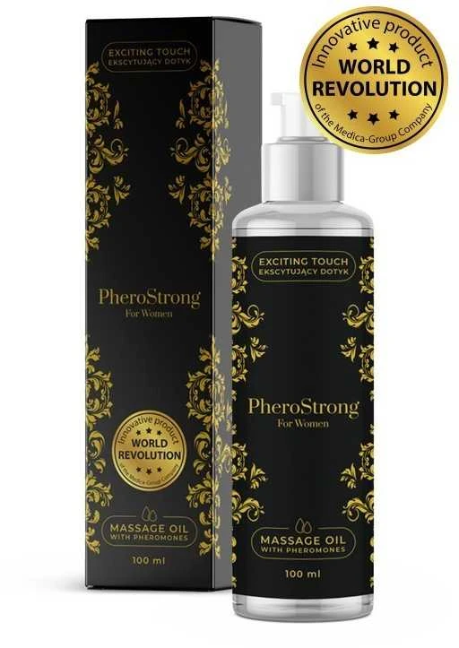 PHEROSTRONG - MASAŽINIS ALIEJUS MOTERIAMS 100 ML