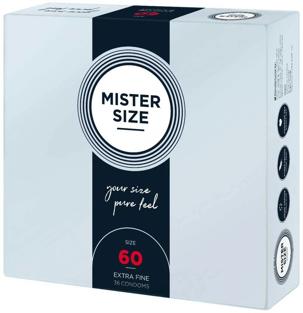 Mister Size 60mm pakuotė 36 vnt