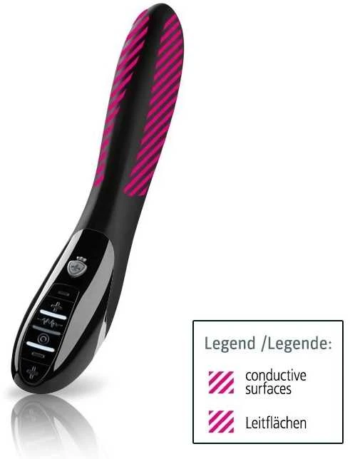 Mystim - Electric Eric eStim Vibrator Juodas