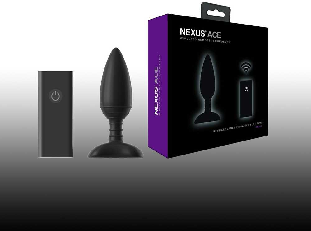 „Nexus“ – „Ace“ nuotolinio valdymo pulto vibruojantis užpakalinis kištukas S