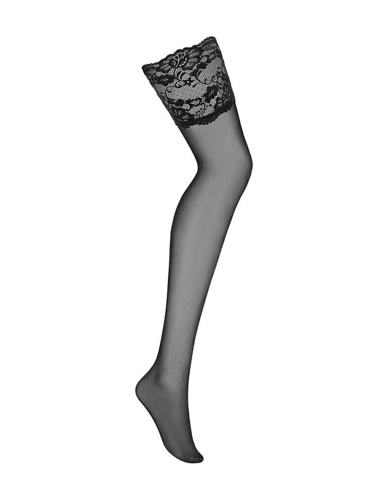 Obsessive - 810-STO-1 Stockings Juodas L/XL
