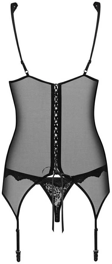 Obsessive - Emperita korsetas ir stringai L/XL dydžio