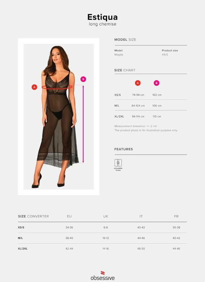 Obsessive - Estiqua chemise XL/2XL