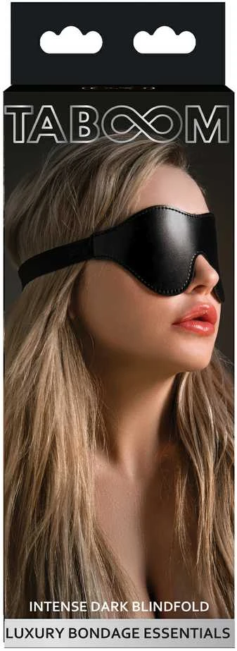 Taboom Intense Dark Blindfold Juodas