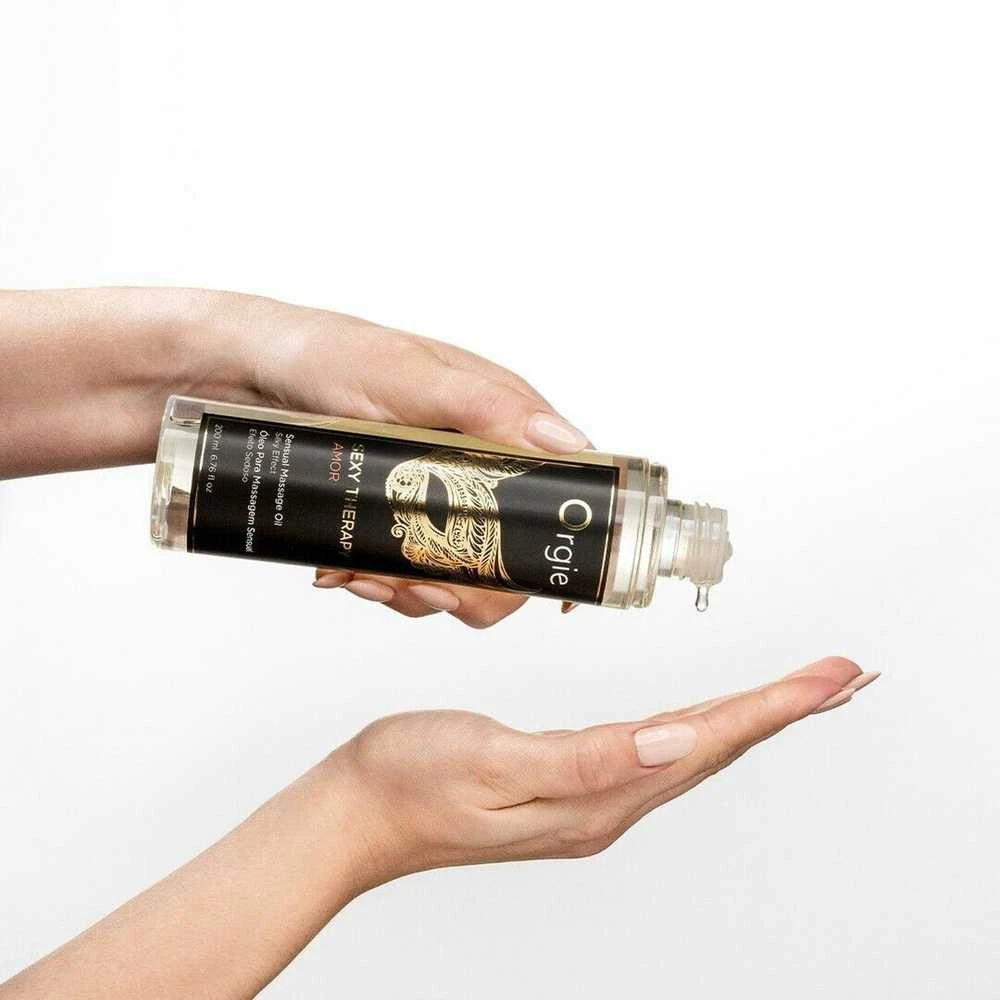 Orgie - „Sexy Therapy“ sensualinis masažo aliejus su vaisiais ir gėlėmis, 200 ml