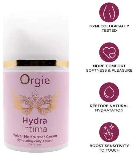 Intymios higienos kremas moterims Orgie Hydra Intima 50 ml