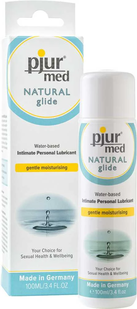 Pjur PJUR _ Med Natūralus glide drėkina vandens pagrindu tepimo priemonė 100 ml