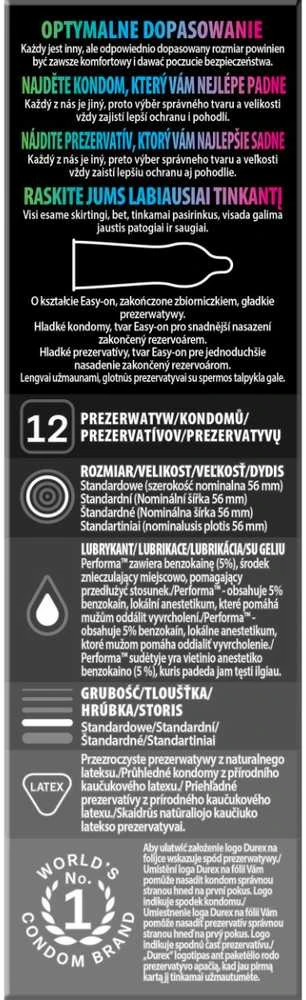 „Durex Perforas A12“ prezervatyvai