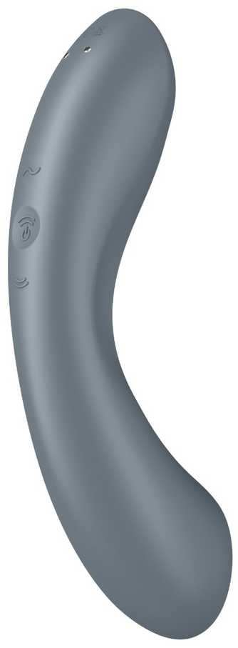 SATISFYER CURVY TRINITY 1 MĖLYNA-PILKA