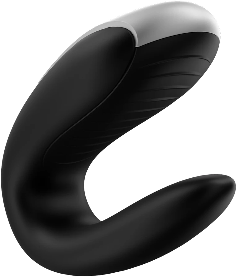SATISFYER DOUBLE FUN CONNECT APP Juodas
