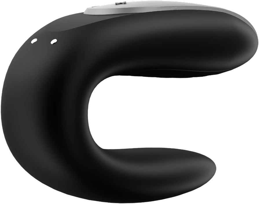 SATISFYER DOUBLE FUN CONNECT APP Juodas