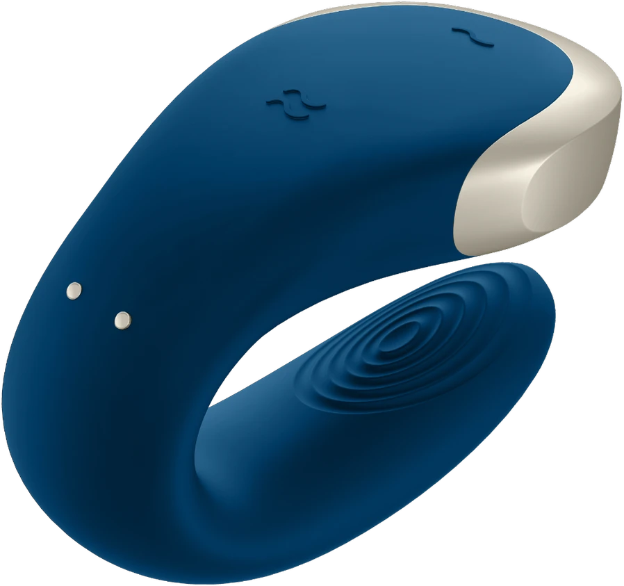„SATISFYER DOUBLE LOVE CONNECT“ PROGRAMĖLĖ MĖLYNA