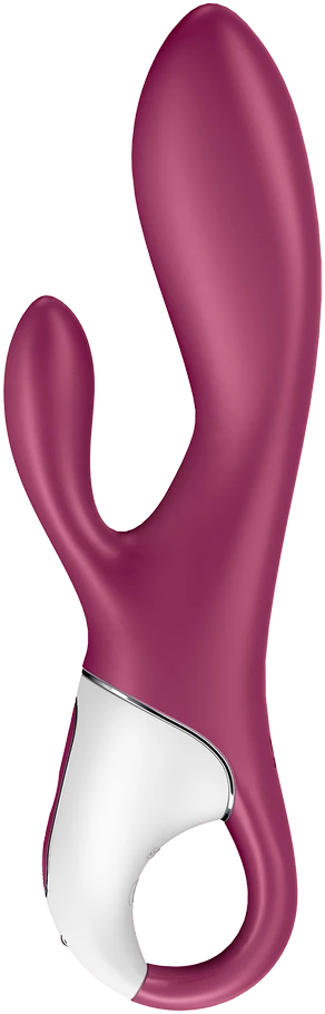 „Satisfyer Heated Affair“ šildomas triušio formos vibratorius su violetine spalva