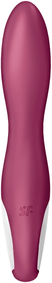 „Satisfyer Heated Affair“ šildomas triušio formos vibratorius su violetine spalva
