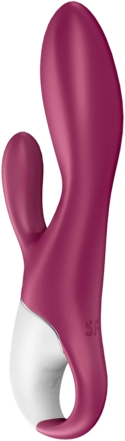 „Satisfyer Heated Affair“ šildomas triušio formos vibratorius su violetine spalva