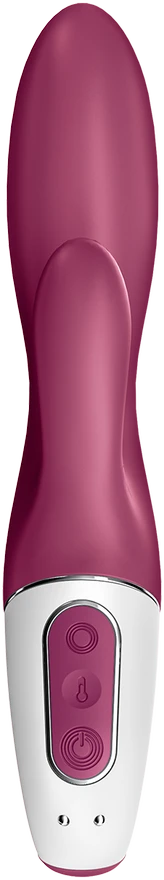 „Satisfyer Heated Affair“ šildomas triušio formos vibratorius su violetine spalva